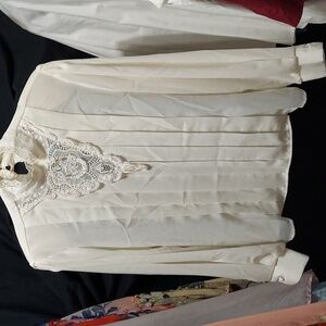 Marie Michaels Made in the USA blouse size 16 (InvW110)